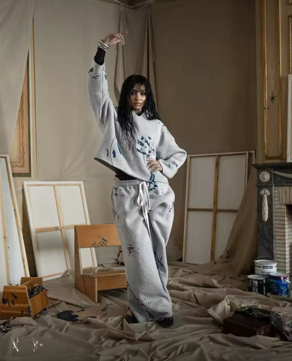 Tracksuit „PRINTS” Hoodie/Pants