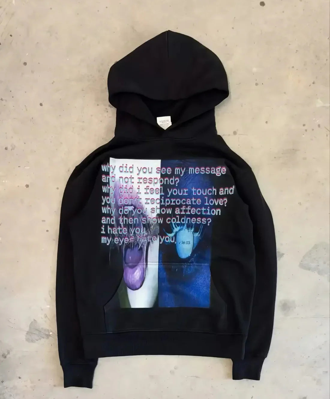 Hoodie „soaked”
