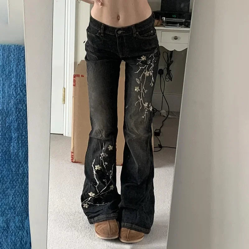 Floral Jeans