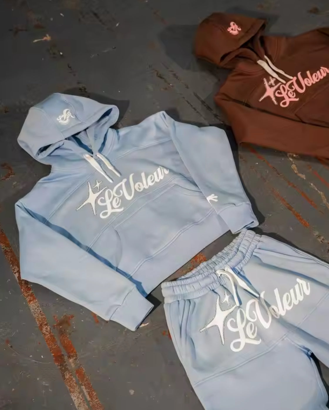 Tracksuit „LE VOLEU” Hoodie/Pants