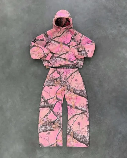 Tracksuit hoodie/Pants set „Three”