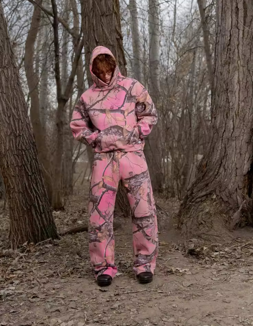 Tracksuit hoodie/Pants set „Three”