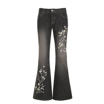 Floral Jeans